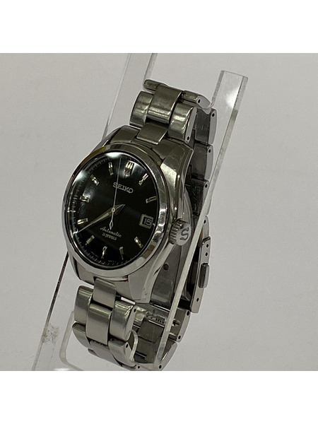 SEIKO メンズ時計 メカニカル ブラック文字盤 自動巻