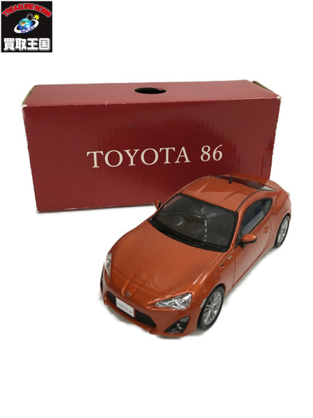 TOYOTA 86 カラーサンプル オレンジメタリック