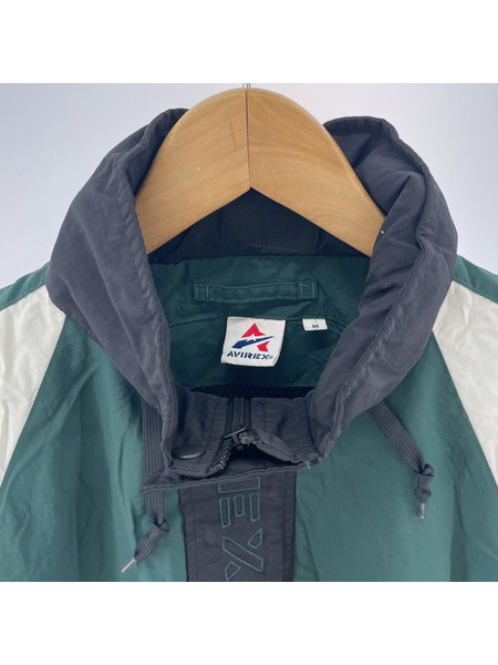 AVIREX TRICOLOR HALF ZIP ANORAK(M)