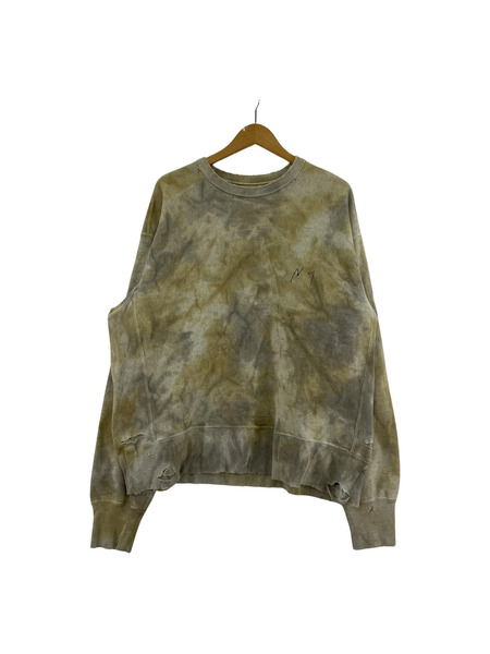 ANCELLM/MARBLING SWEAT SHIRT/2/ANC-CT42