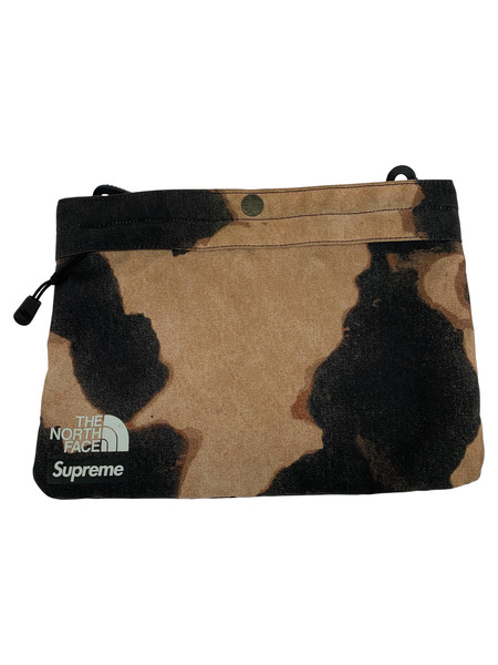 Supreme×THE NORTH FACE 21AW BLEACHED DENIM SHOULDER BAG