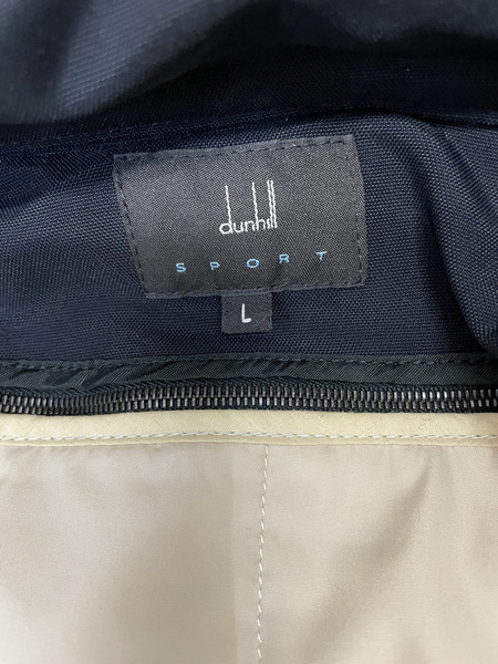 dunhill ライナー付ジャケット L オリーブ×ブラック