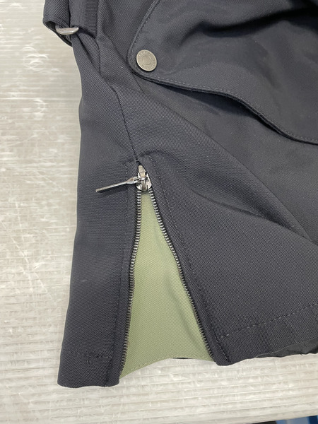 dunhill ライナー付ジャケット L オリーブ×ブラック