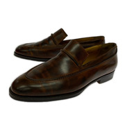 シューズ Berluti デザインレザーローファー