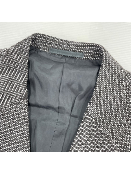 ARMANI COLLEZIONI テーラードジャケット・ブレザー 折柄 イタリア製 グレー (15)