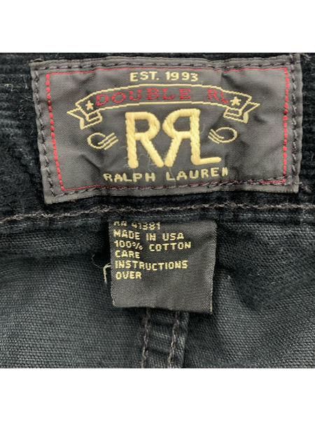 RRL パンツ コーデュロイ ブラック