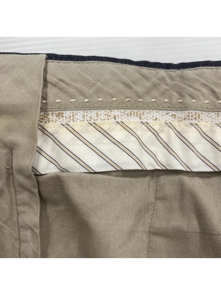 LARDINI ウール ストライプ セットアップスーツ 44 グレー