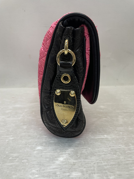 LOUIS VUITTON モノグラム コケットポシェット スタッズ クラッチバッグ ピンク[値下]