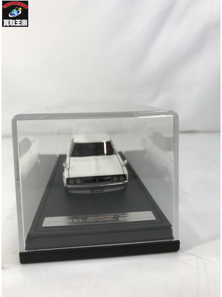 イグニッション 1/43 Nissan Laurel 2000SGX C130 Hayashi-Wheel ホワイト