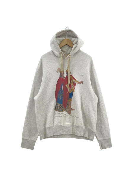 KHOKI 23AW Graphic-print hoodie 4 グレー