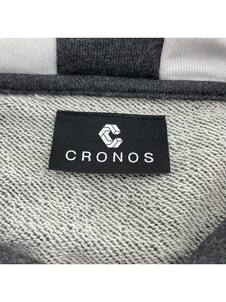 CRONOS スウェット フーディ S グレー