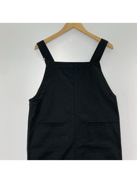 Whim Gazette ノースリーブワンピース コットンツイルワンピース 黒[値下]
