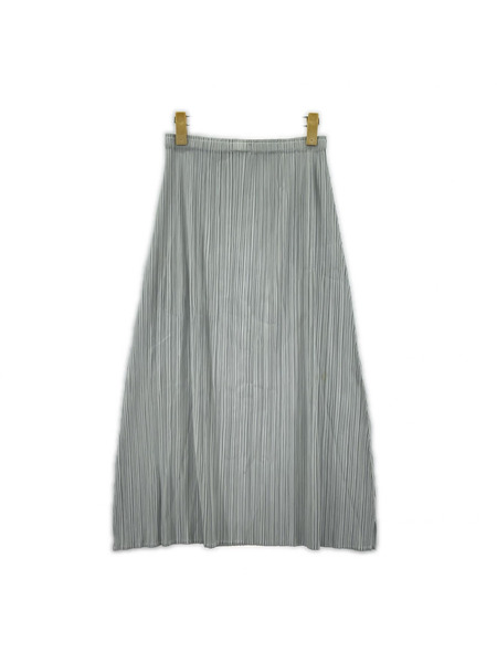 PLEATS PLEASE ロングスカート pp31-JG288 グレー 1[値下]