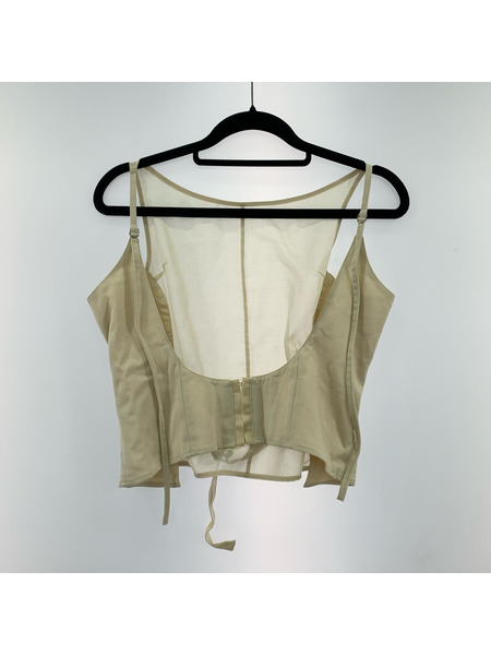 LE CIEL BLEU ソノ他 Back and Front Gilet/ジレ/ベージュ
