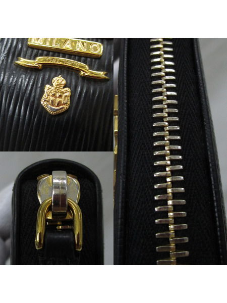 PRADA ヴィッテロムーブ ジッピーコインケース 197A 黒