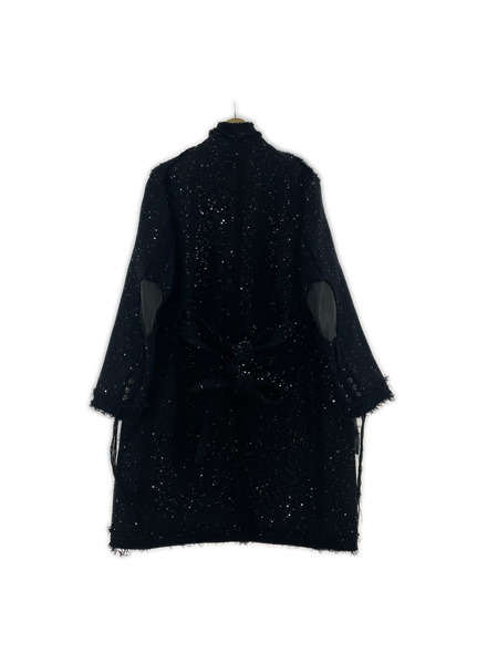 midorikawa ジャケット 21AW Sequins Coat Black (S)