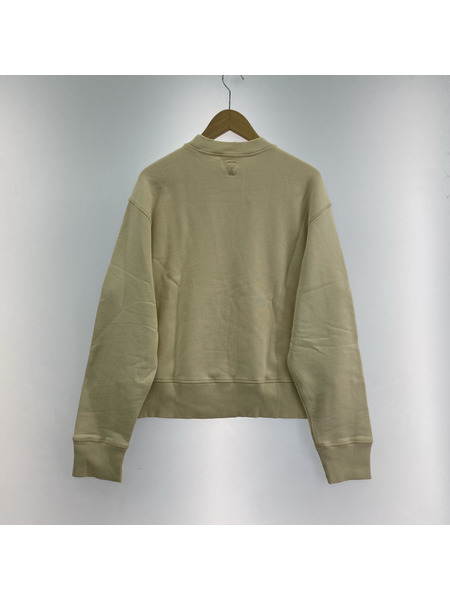 AMI paris スウェット・トレーナー FADE OUT SWEATSHIRT XS ベージュ
