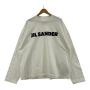 JIL SANDER L/SロゴプリントTシャツ L ホワイト