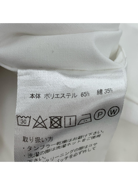 BED J.W. FORD バンドカラーロングシャツ 1 ホワイト