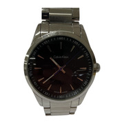 Calvin Klein QZ腕時計 ブラック×シルバー K5A 311
