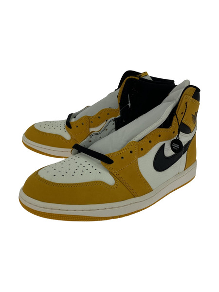 NIKE AIR JORDAN 1 RETRO HIGH OG YELLOW OCHRE (29)