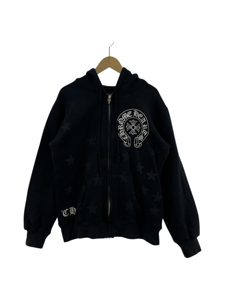 CHROME HEARTS ZIP-UP HOODIE STAR×HORSESHOE ダガージップパーカー