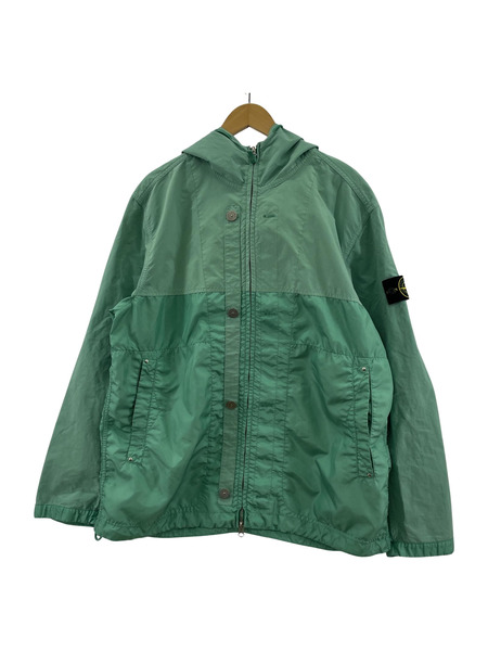 STONE ISLAND 24SS 2tone Technical Hooded Jacket (XL)ライトグリーン