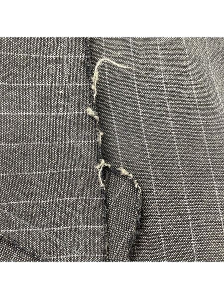 lea boberg ウールリネン ストライプセットアップ 3 グレー