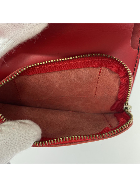 KC'S コンパクトウォレット エレファントレザーコンチョ