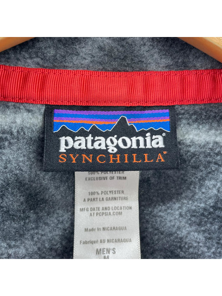 patagonia ジャケット シンチラフリース 黒 25450FA13