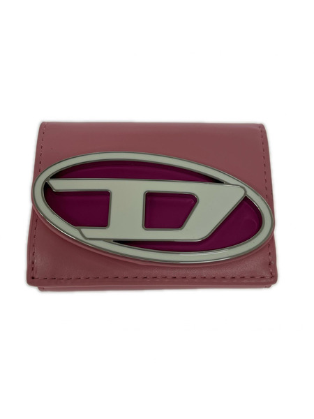 DIESEL コンパクトウォレット 1dr tri fold coin xs ii PINK