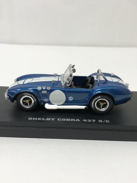 京商 1/43 コブラ 427S/C レーシング(ブルー×ホワイト)