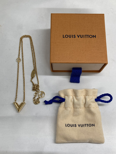  VUITTON エセンシャルv ネックレス