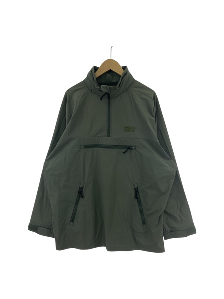 AbuGarcia WATER RESISTANT ANORAK HOODIE L カーキ[値下]