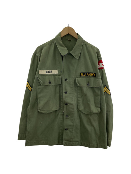 40s U.S.ARMY 13STAR ワッペン HBTジャケット 40R オリーブ