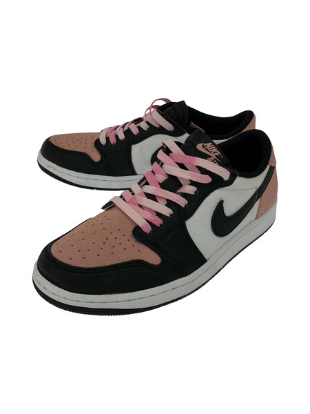 NIKE/Air Jordan 1 Low OG Bleached Coral/27.5cm