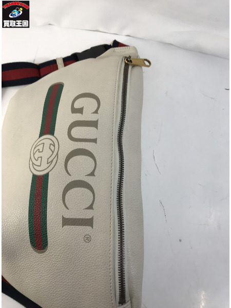 GUCCI/ヴィンテージロゴボディバッグ