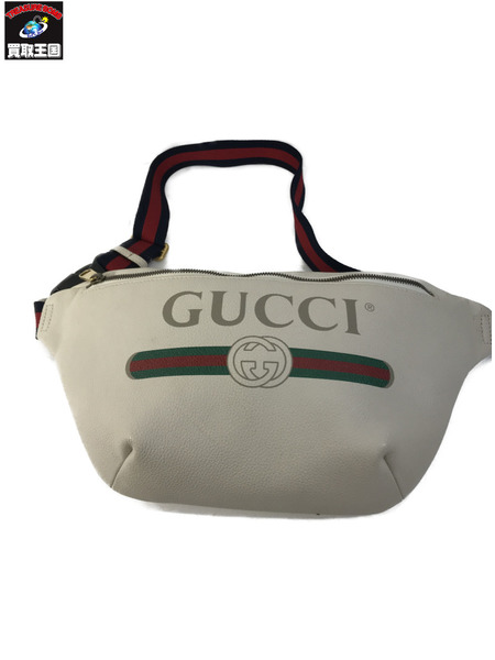 GUCCI/ヴィンテージロゴボディバッグ