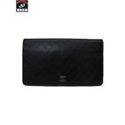 CHANEL ビコローレ 二つ折り ロングウォレット
