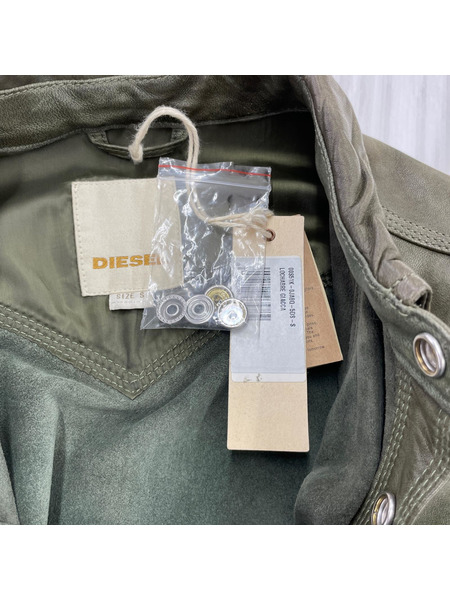 DIESEL レザージャケット シングルレザージャケット