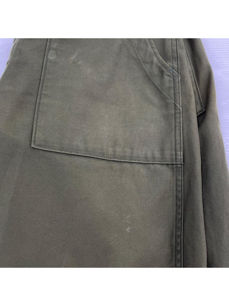 CIOTA パンツ スピンコットンバックサテンベイカーパンツ 5 カーキ