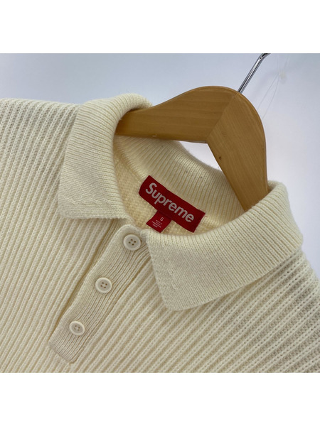 Supreme Small Box Polo Sweater S