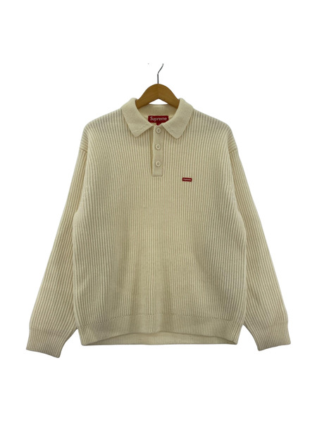 Supreme Small Box Polo Sweater S