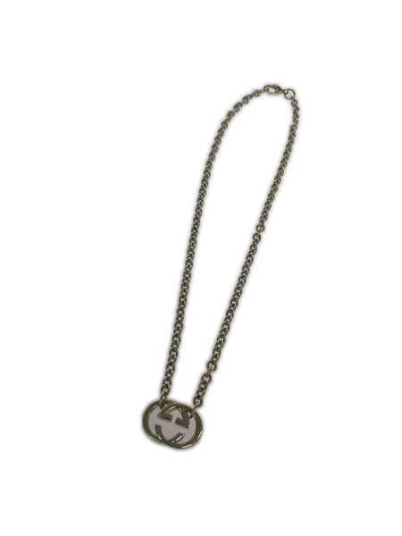 GUCCI インターロッキング ネックレス シルバー925