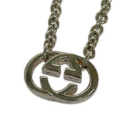 GUCCI インターロッキング ネックレス シルバー925