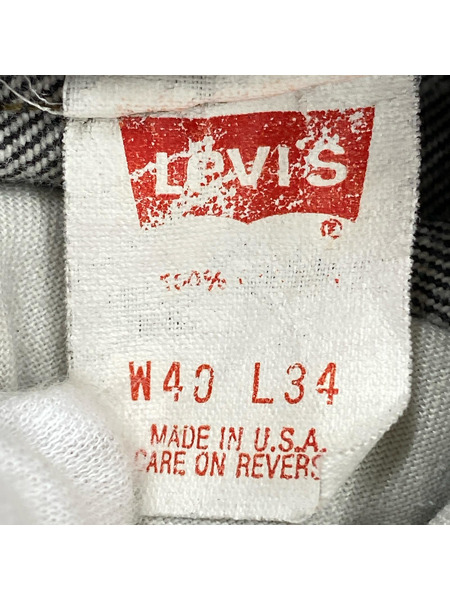 Levi's デニム・ジーンズ 90s 501 先染メ W40