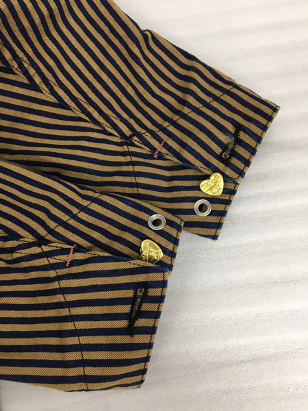 . ジャケット TCB Jeans Chore Coat Tabby Cat Stripe