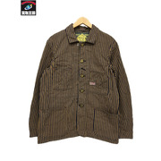 . ジャケット TCB Jeans Chore Coat Tabby Cat Stripe