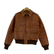 Buzz Rickson's ホースハイド A-2 フライトジャケット 34 茶 BR80050