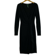 長袖ワンピース RALPH LAUREN DRESS 4 ブラック